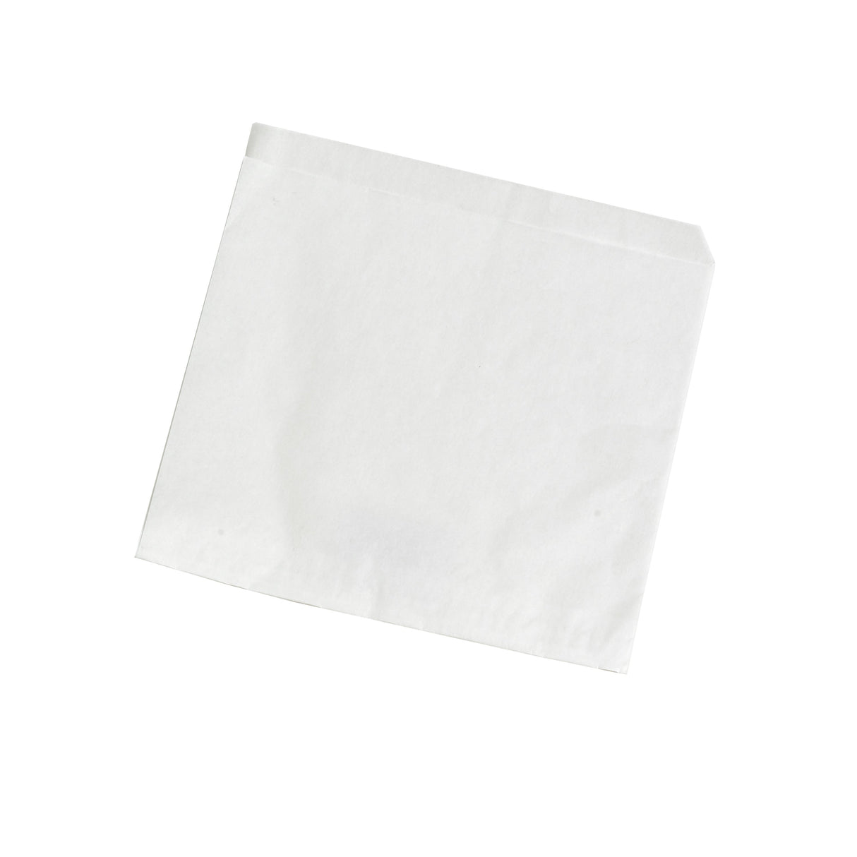 Bags, 6.5 x 6.5 Inch, Greaseproof Paper, White Kraft, Opens on 2 Sides,1000 - 1 EACH