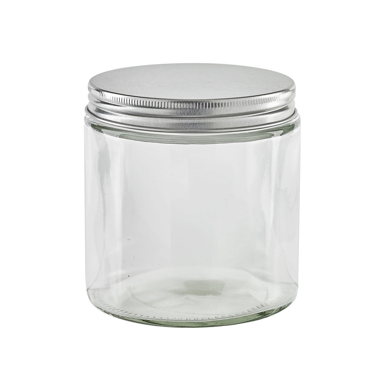 Jars, 17 Ounce, Round, Glass, with Cap,40 - 1 EACH