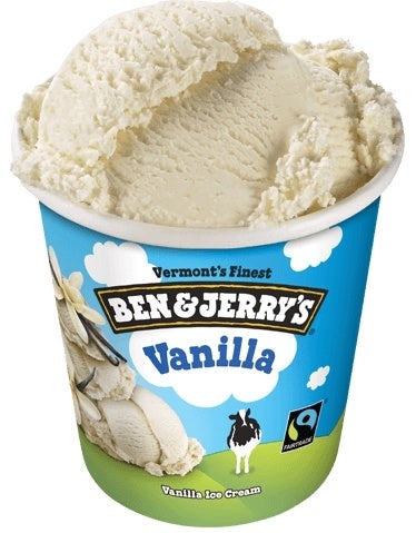 Ice Cream, Hard Serve, Vanilla, 1 Ounce,8 - 16 FLUID