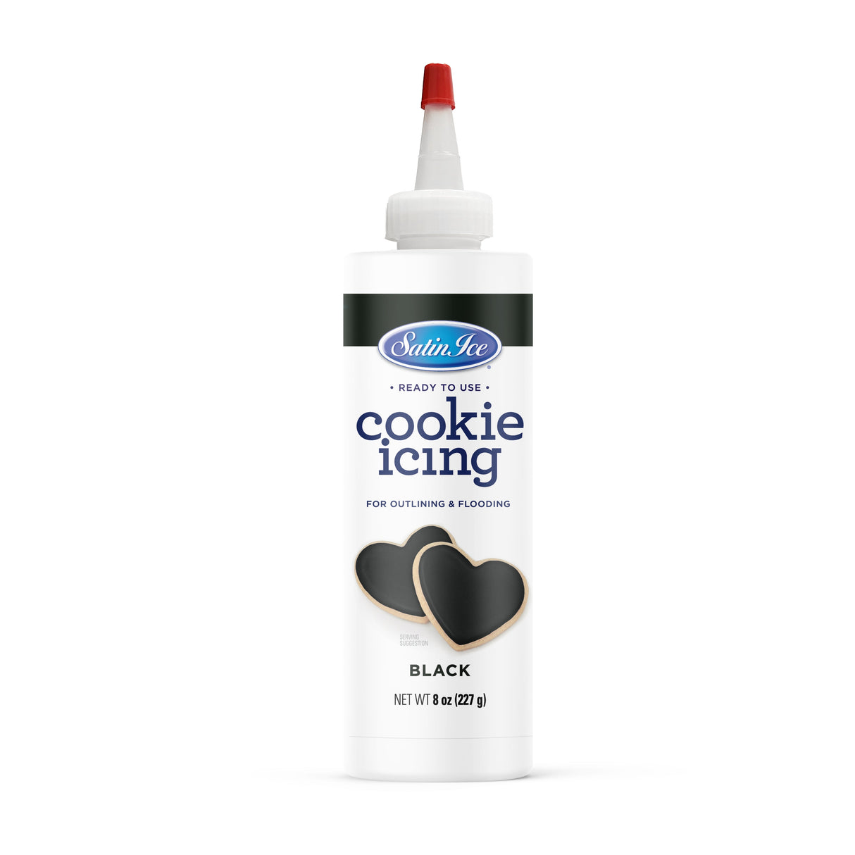 Icing, Cookie, Black,3 - 8 OUNCE