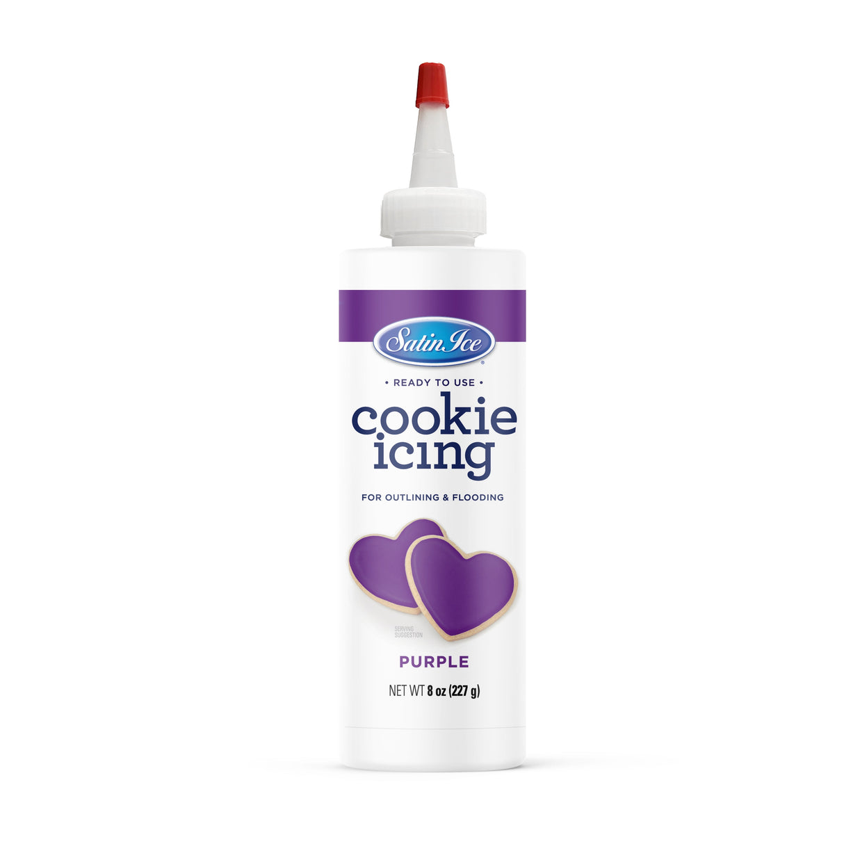 Icing, Cookie, Purple,3 - 8 OUNCE