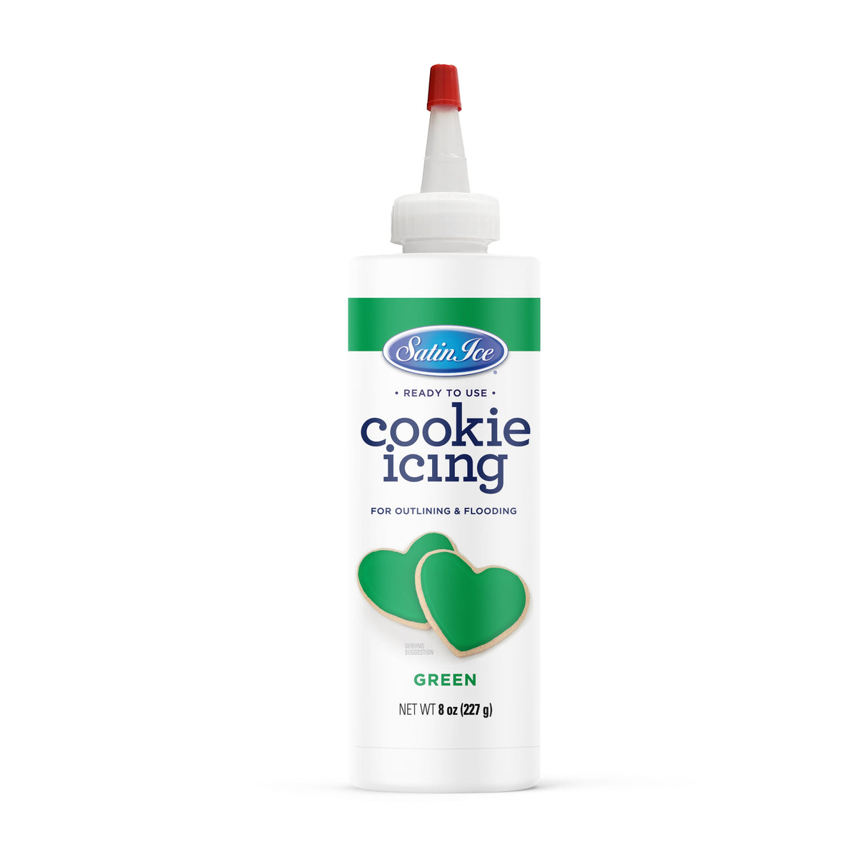 Icing, Cookie, Green,3 - 8 OUNCE