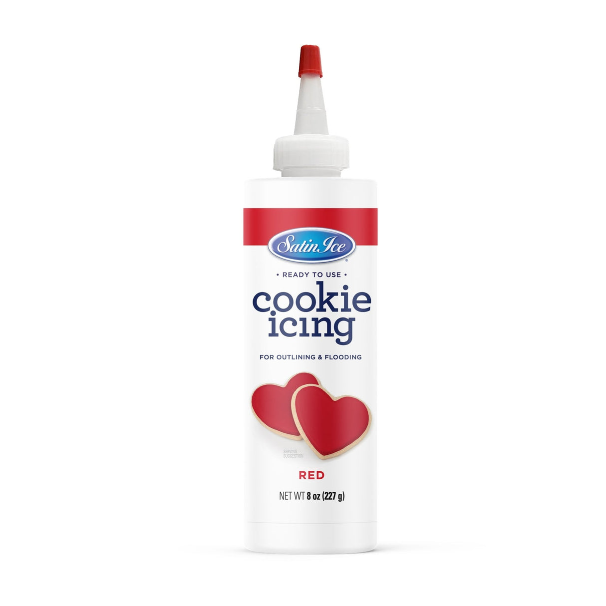 Icing, Cookie, Red,3 - 8 OUNCE