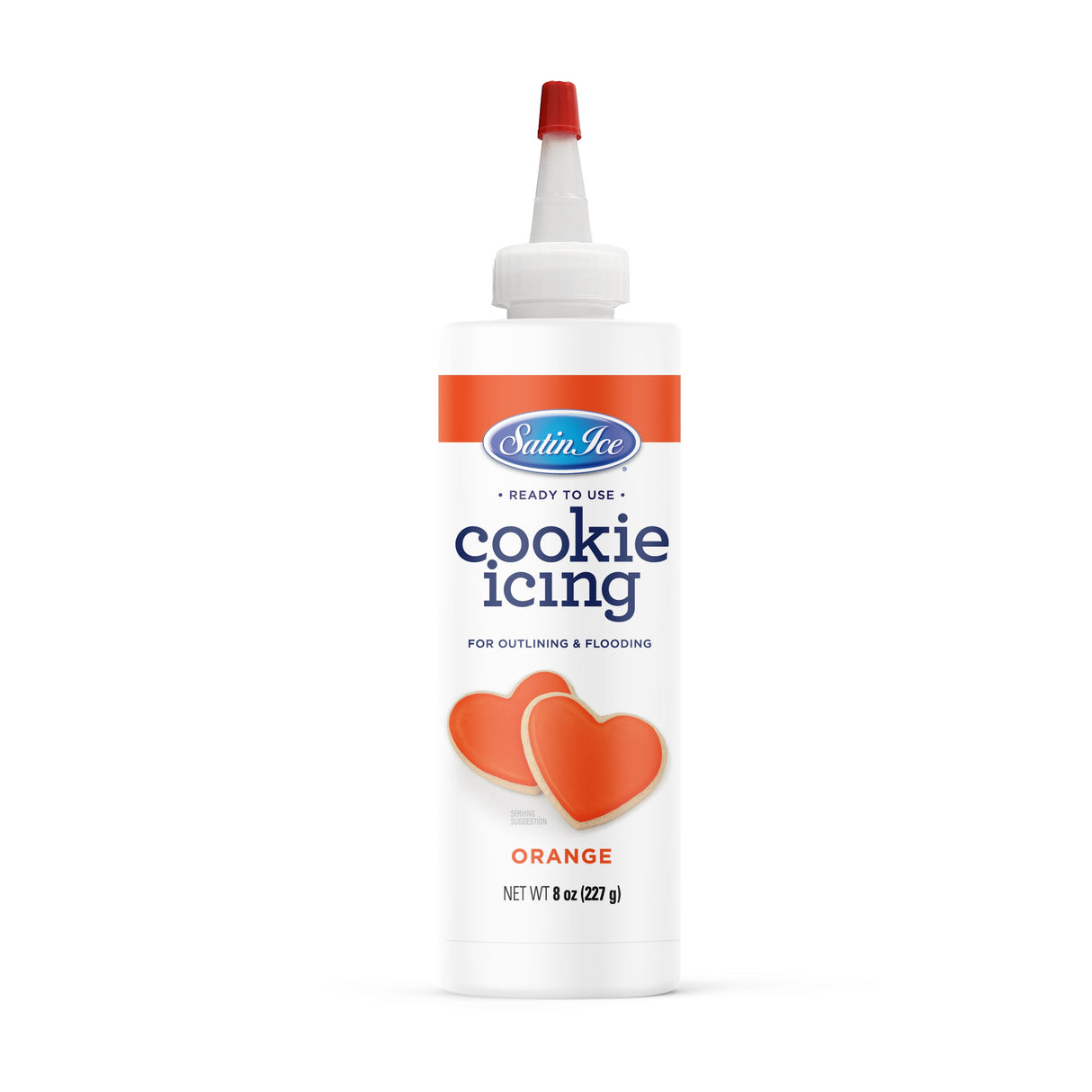 Icing, Cookie, Orange,3 - 8 OUNCE