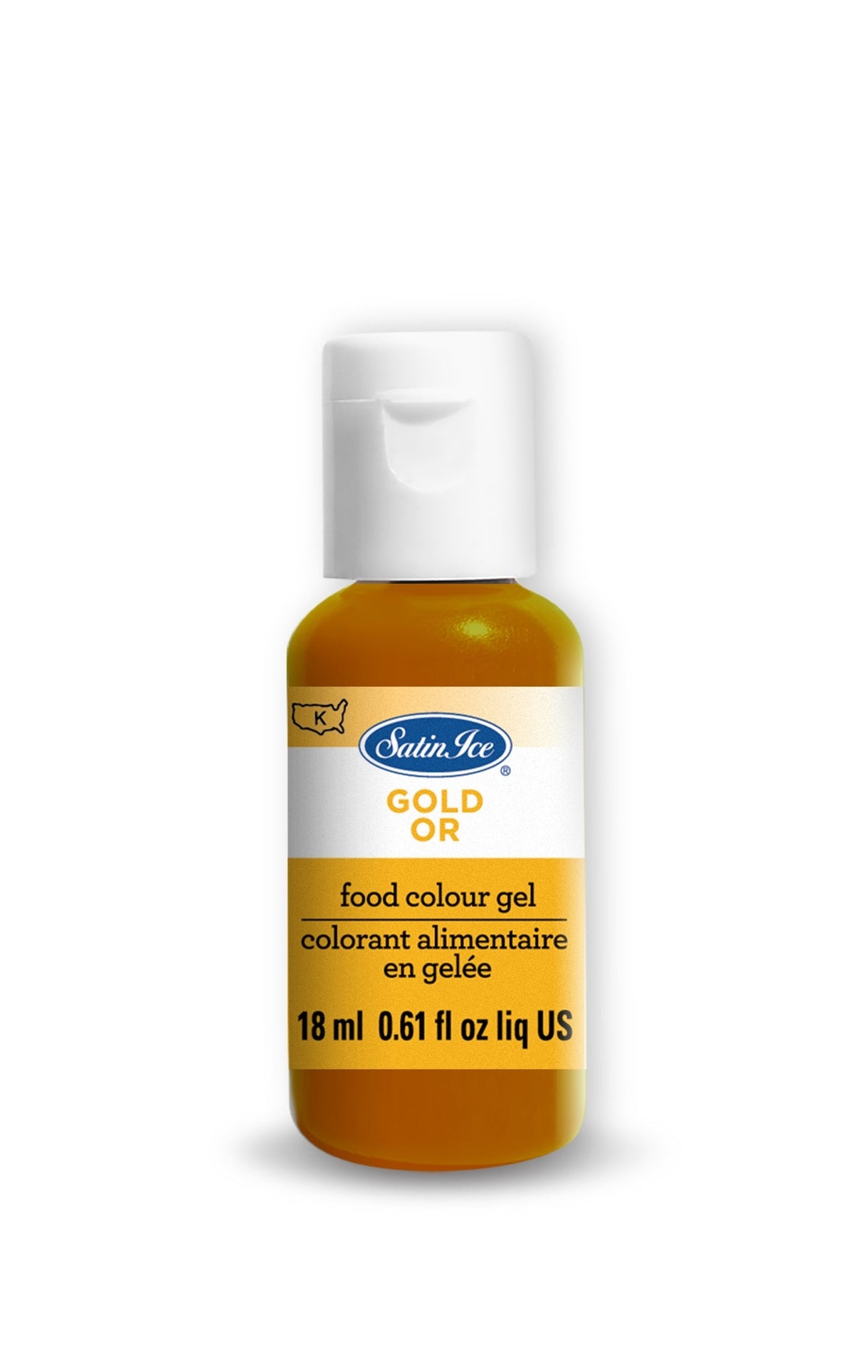 Food Colors, Gold, Gel,12 - 0.61 OUNCE