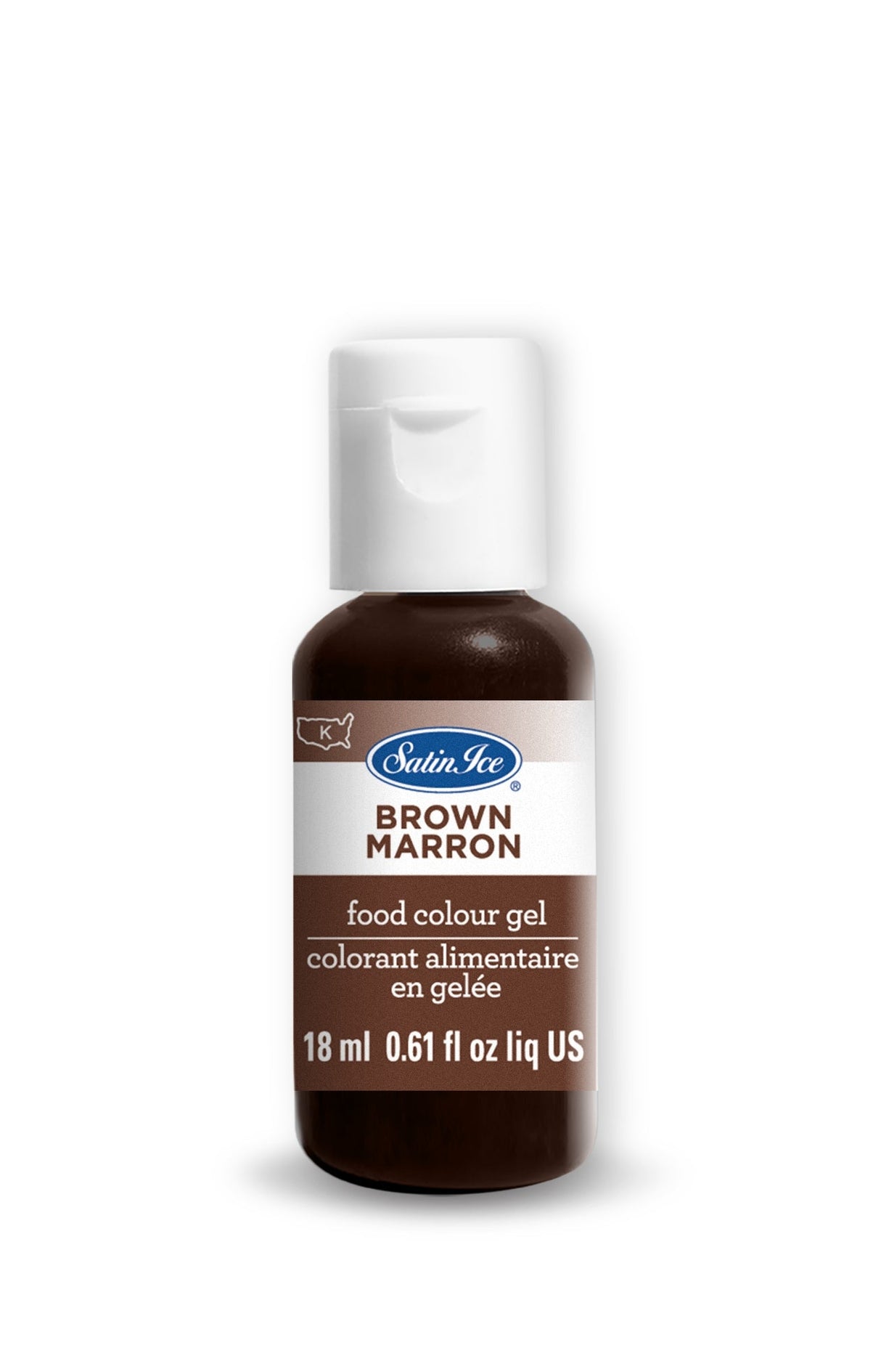 Food Colors, Brown, Gel,12 - 0.61 OUNCE