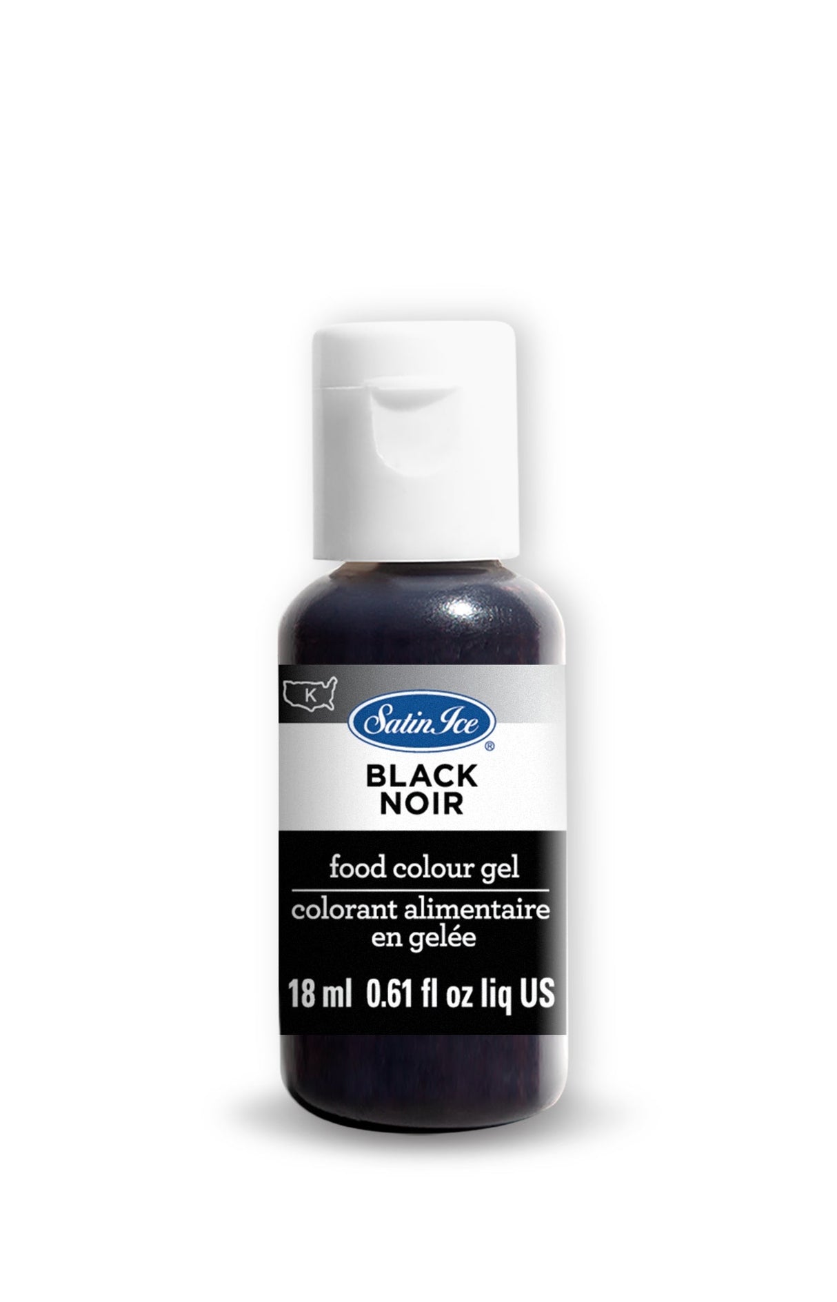 Food Colors, Black, Gel,12 - 0.61 OUNCE
