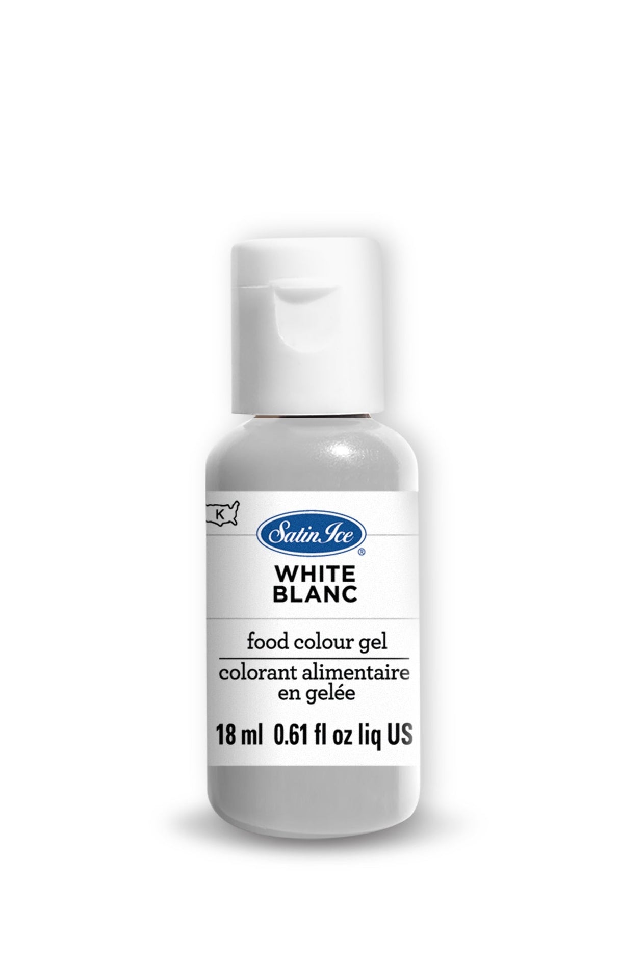 Food Colors, White, Gel,12 - 0.61 OUNCE
