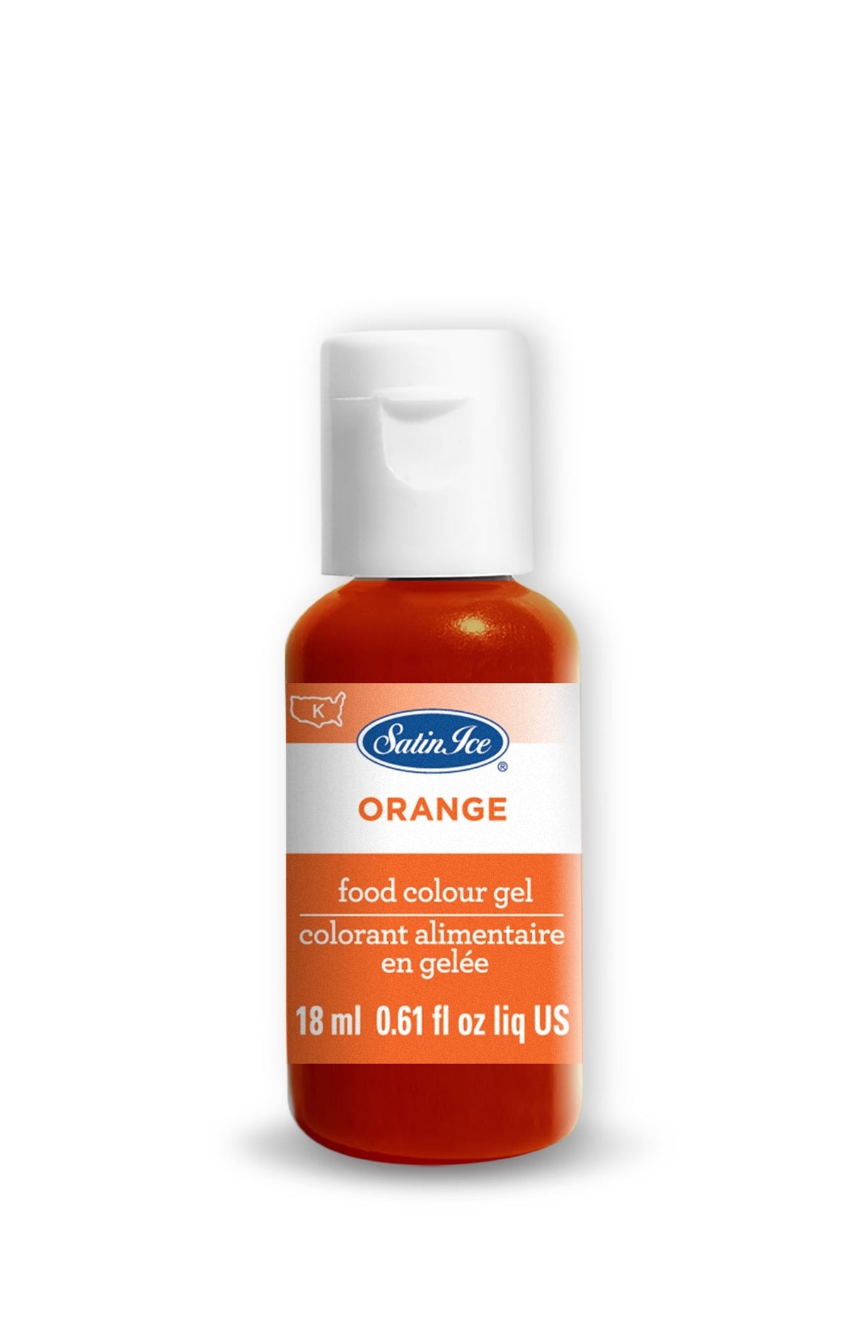Food Colors, Orange, Gel,12 - 0.61 OUNCE