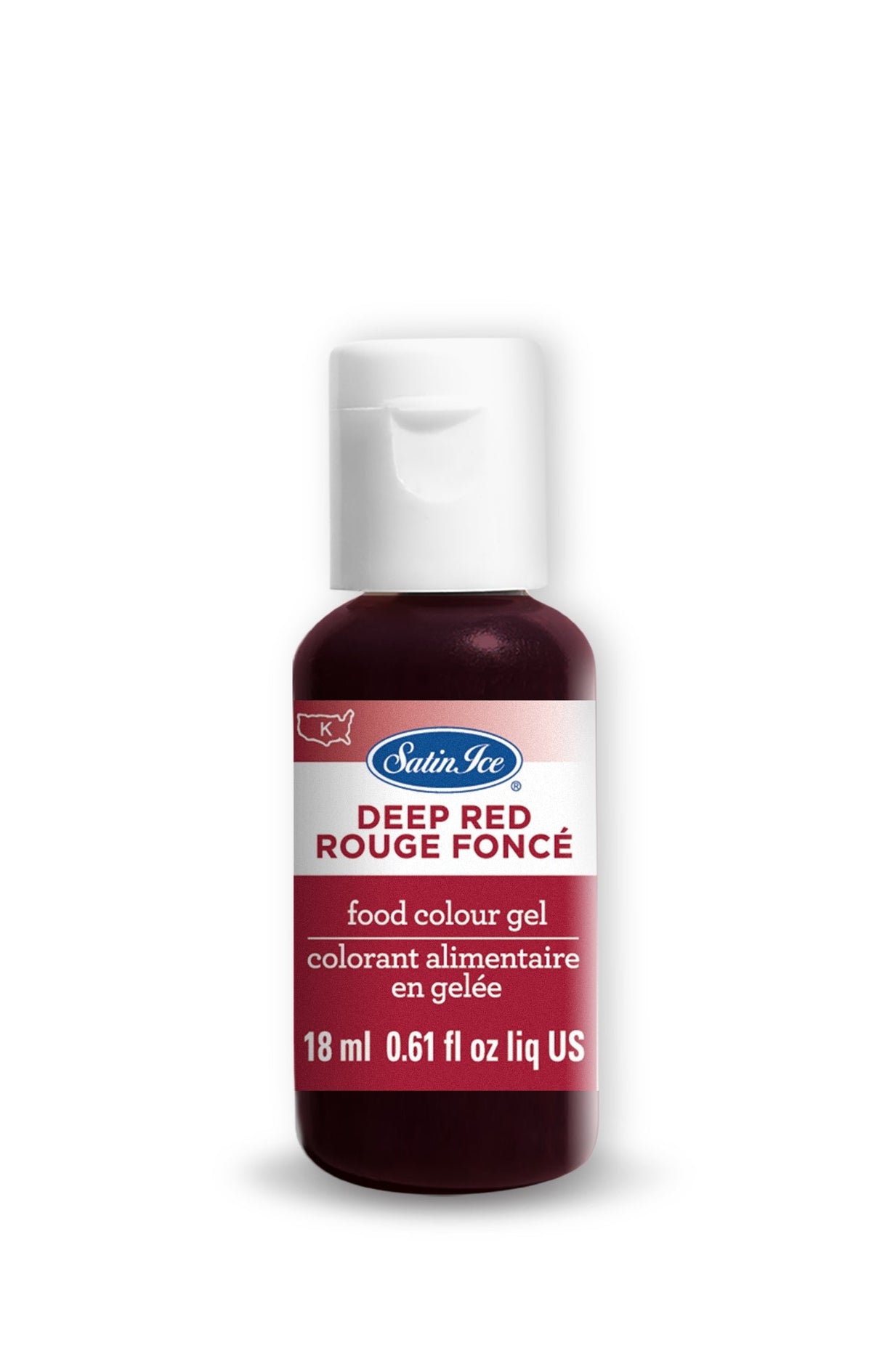 Food Colors, Deep Red, Gel,12 - 0.61 OUNCE