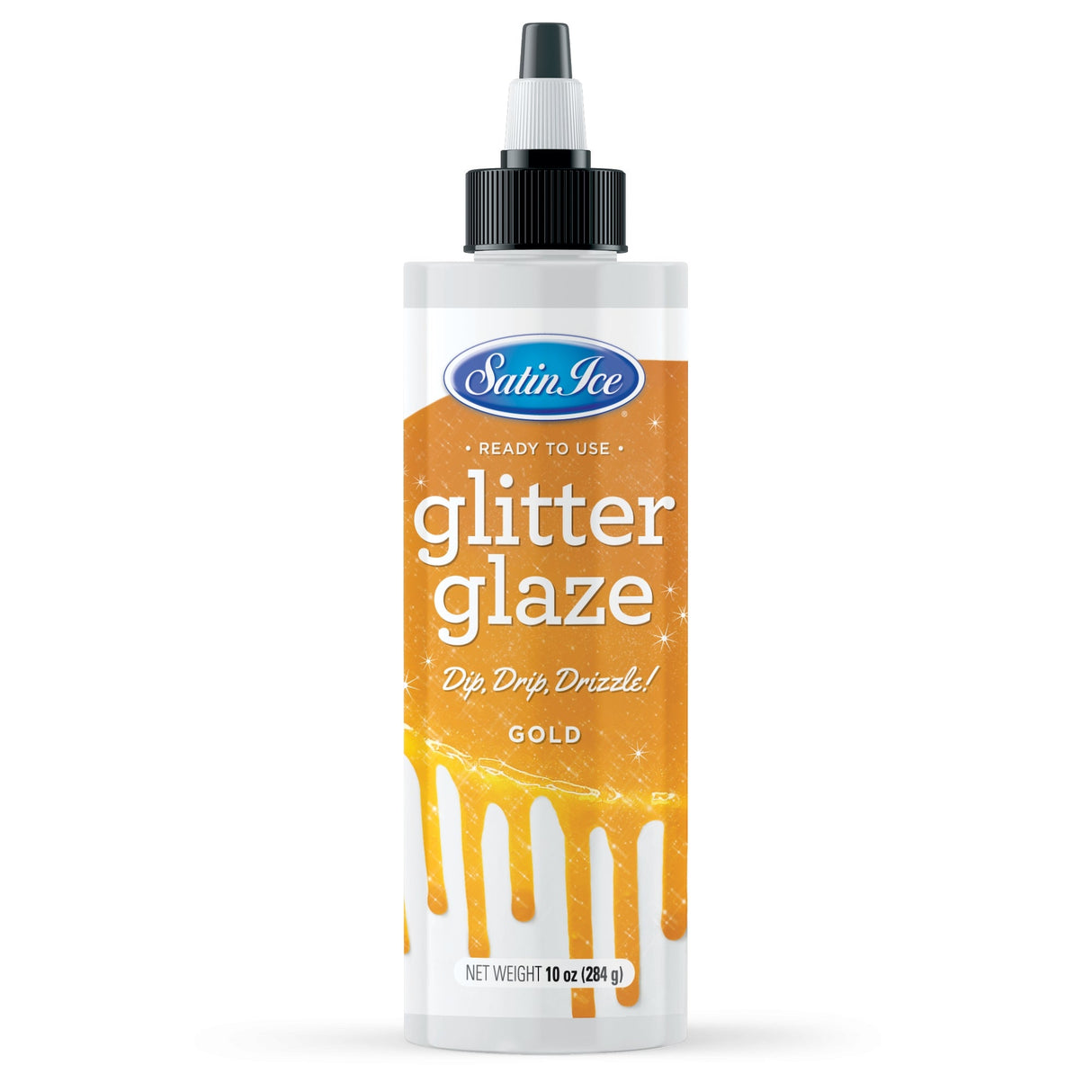 Glitter Glaze, Gold,3 - 10 OUNCE