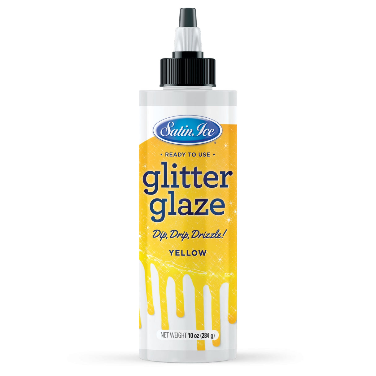 Glitter Glaze, Green,3 - 10 OUNCE