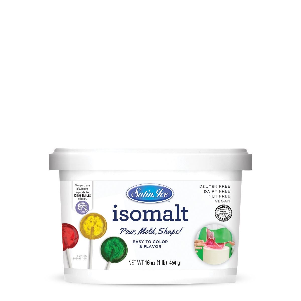 Isomalt Crystals,4 - 16 OUNCE