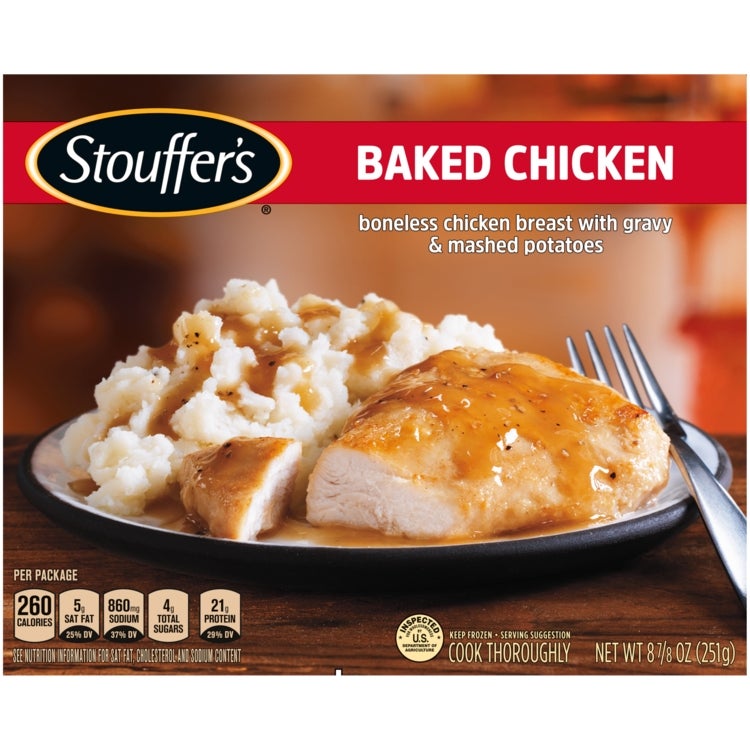 Entree, Chicken Breast, Baked,12 - 8.88 OUNCE