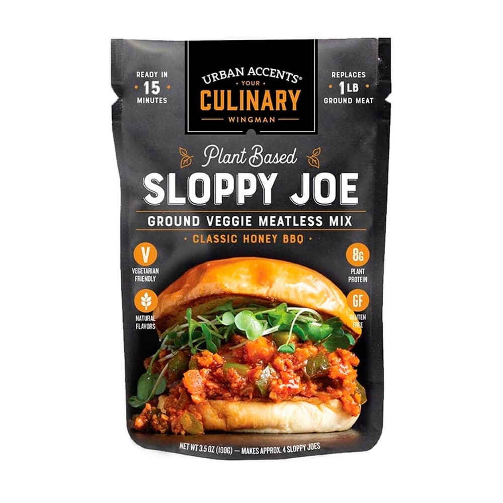 Veggie Crumbles, Sloppy Joe, Plant-Based, Honey Barbeque,6 - 3.5 OUNCE