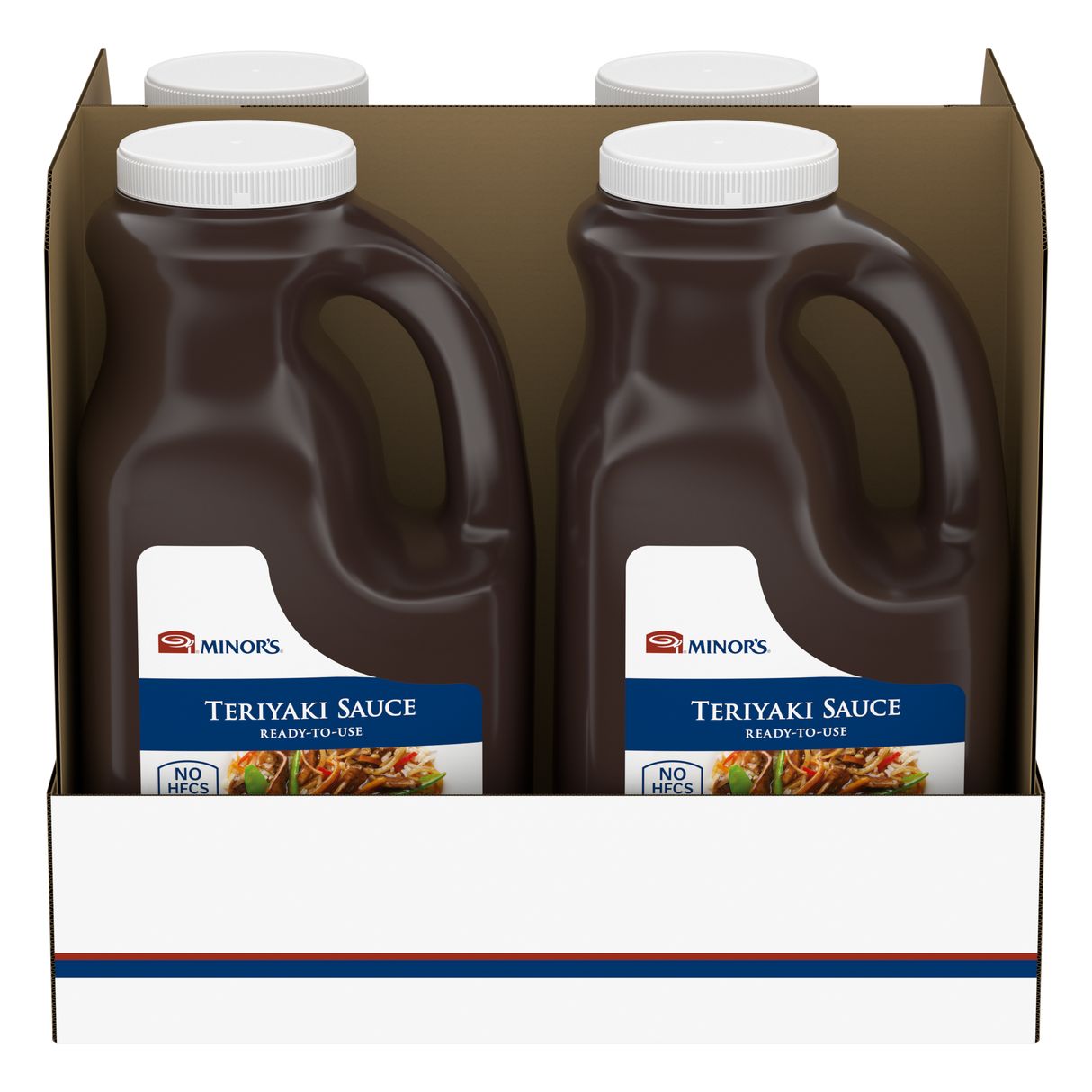 Sauce, Teriyaki, Ready to Use,4 - 0.5 GALLON