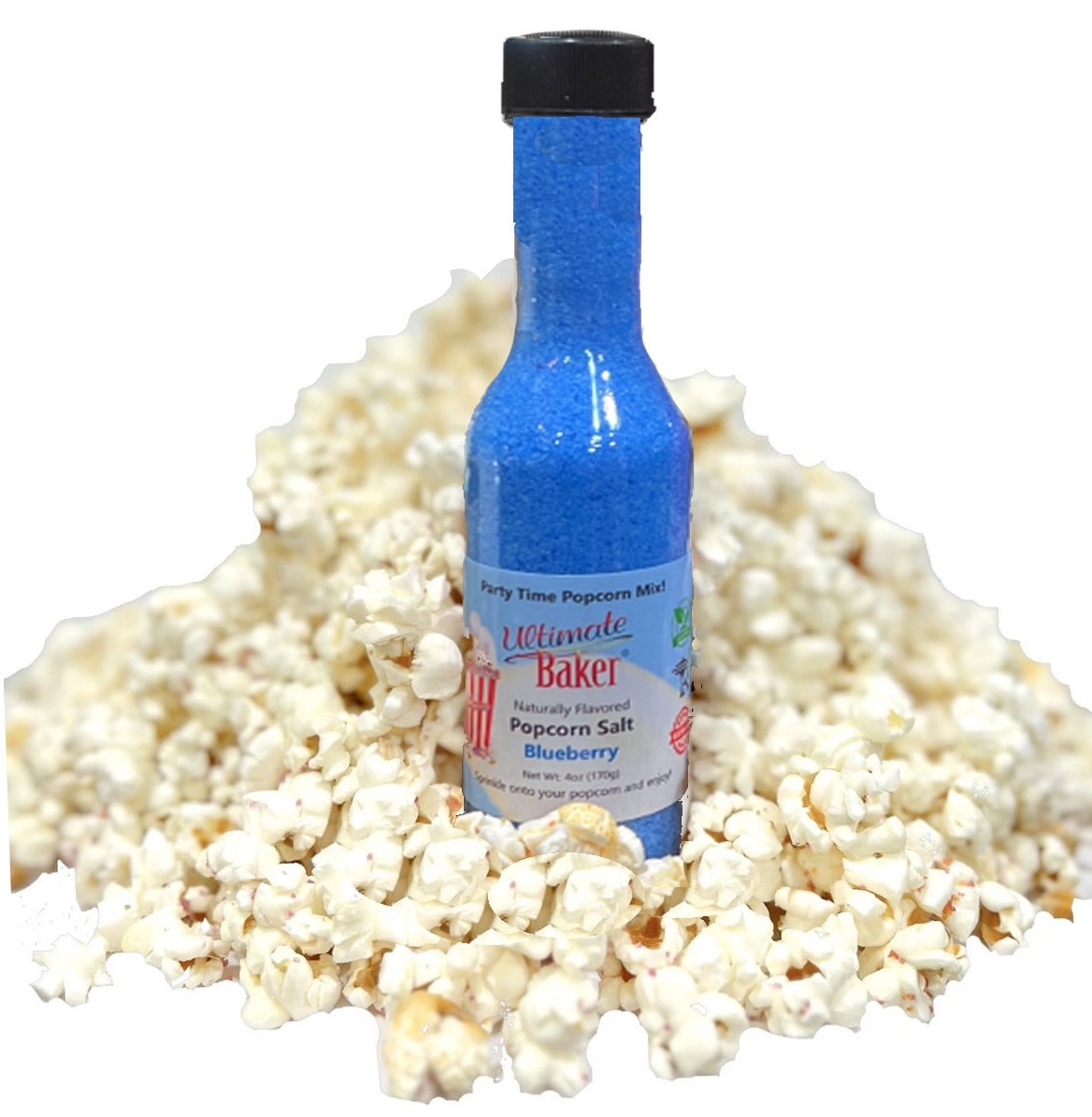 Salt, Popcorn, Blueberry,6 - 4 OUNCE