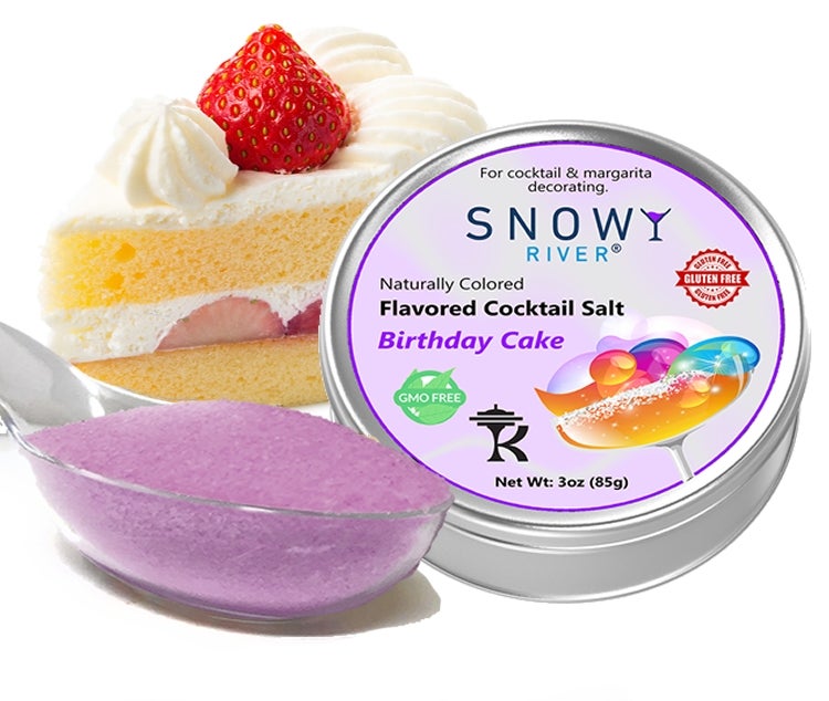 Salt, Rimming, Cocktail, Birthday Cake,6 - 3 OUNCE
