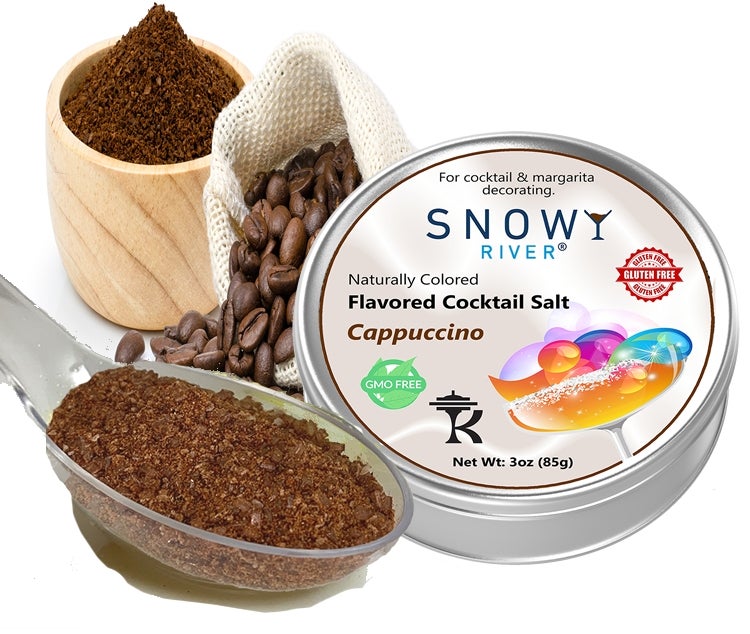 Salt, Rimming, Cocktail, Cappuccino,6 - 3 OUNCE