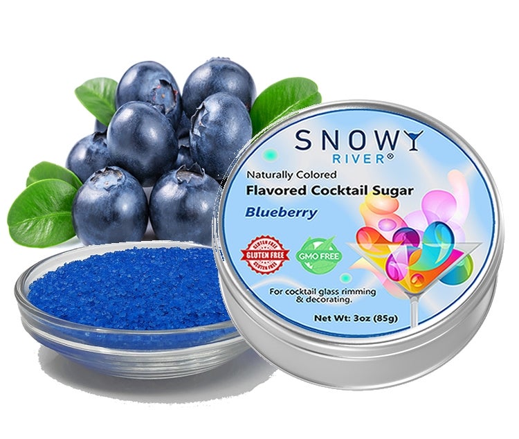 Sugar, Rimming, Cocktail, Blueberry,6 - 3 OUNCE