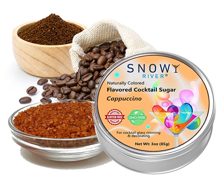 Sugar, Rimming, Cocktail, Cappuccino,6 - 3 OUNCE