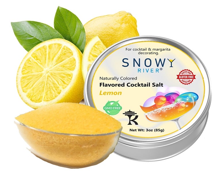 Salt, Rimming, Cocktail, Lemon Zest,6 - 3 OUNCE