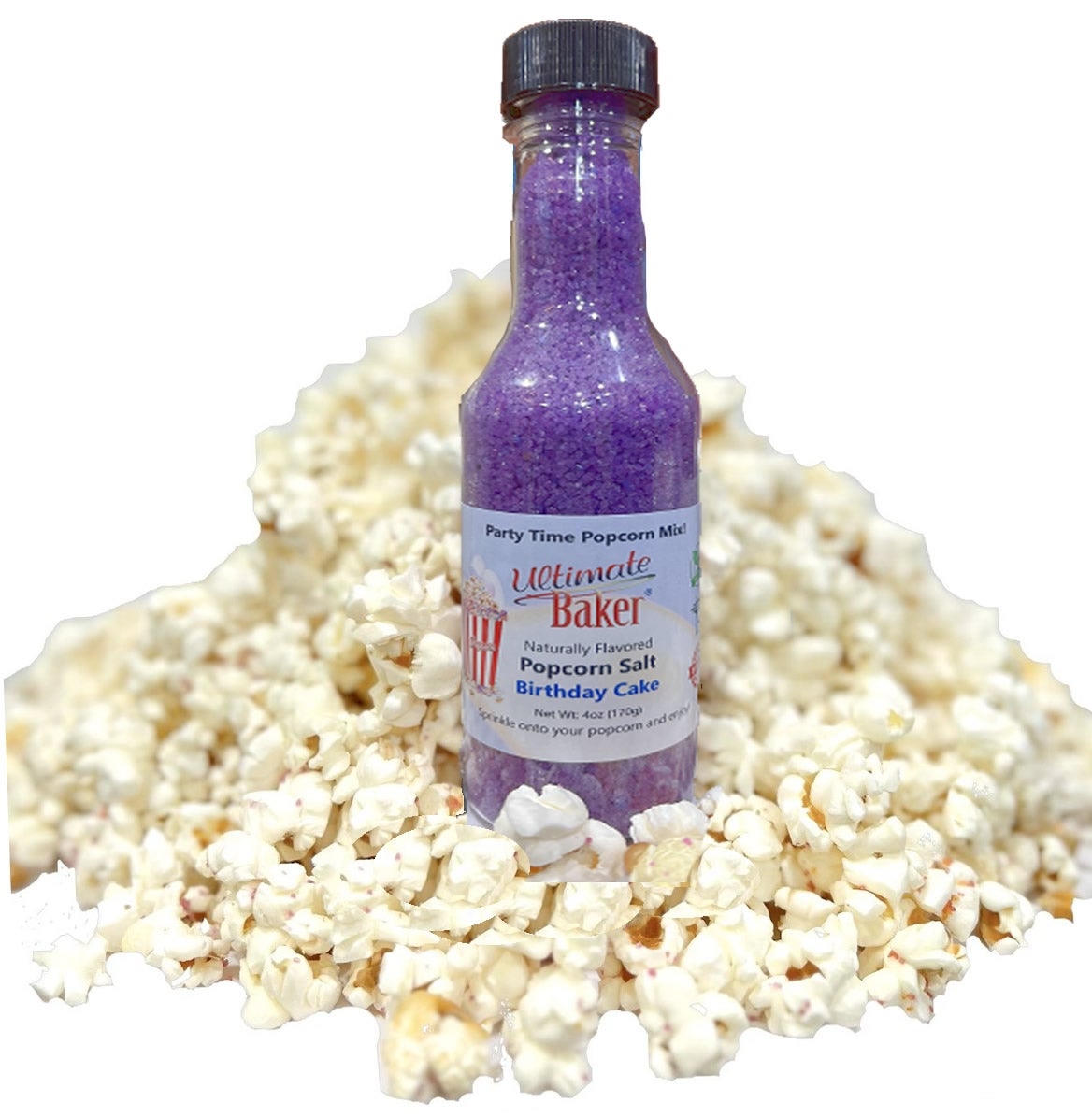 Salt, Popcorn, Birthday Cake,1 - 5 POUND