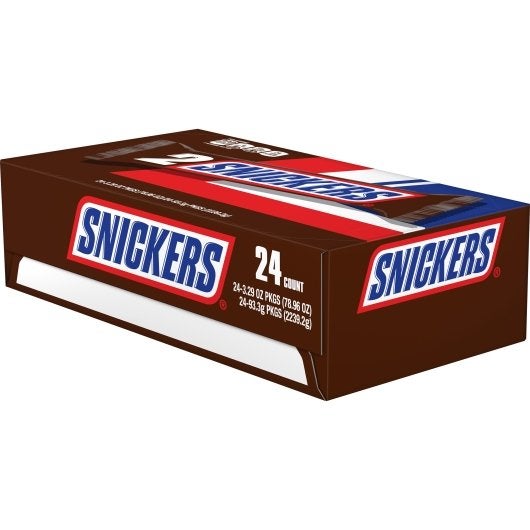 Candy Bar, Chocolate-Covered, King Size,24 - 3.29 OUNCE