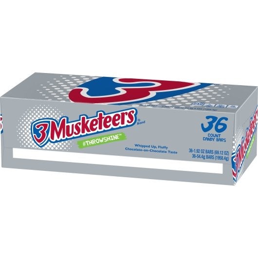 Candy Bar, Chocolate-Covered, Full Size,36 - 1.92 OUNCE