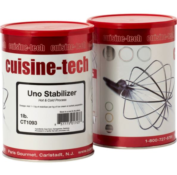 Stabilizer, Ice Cream & Sorbet, Powder, Shelf-Stable,1 - 1 POUND