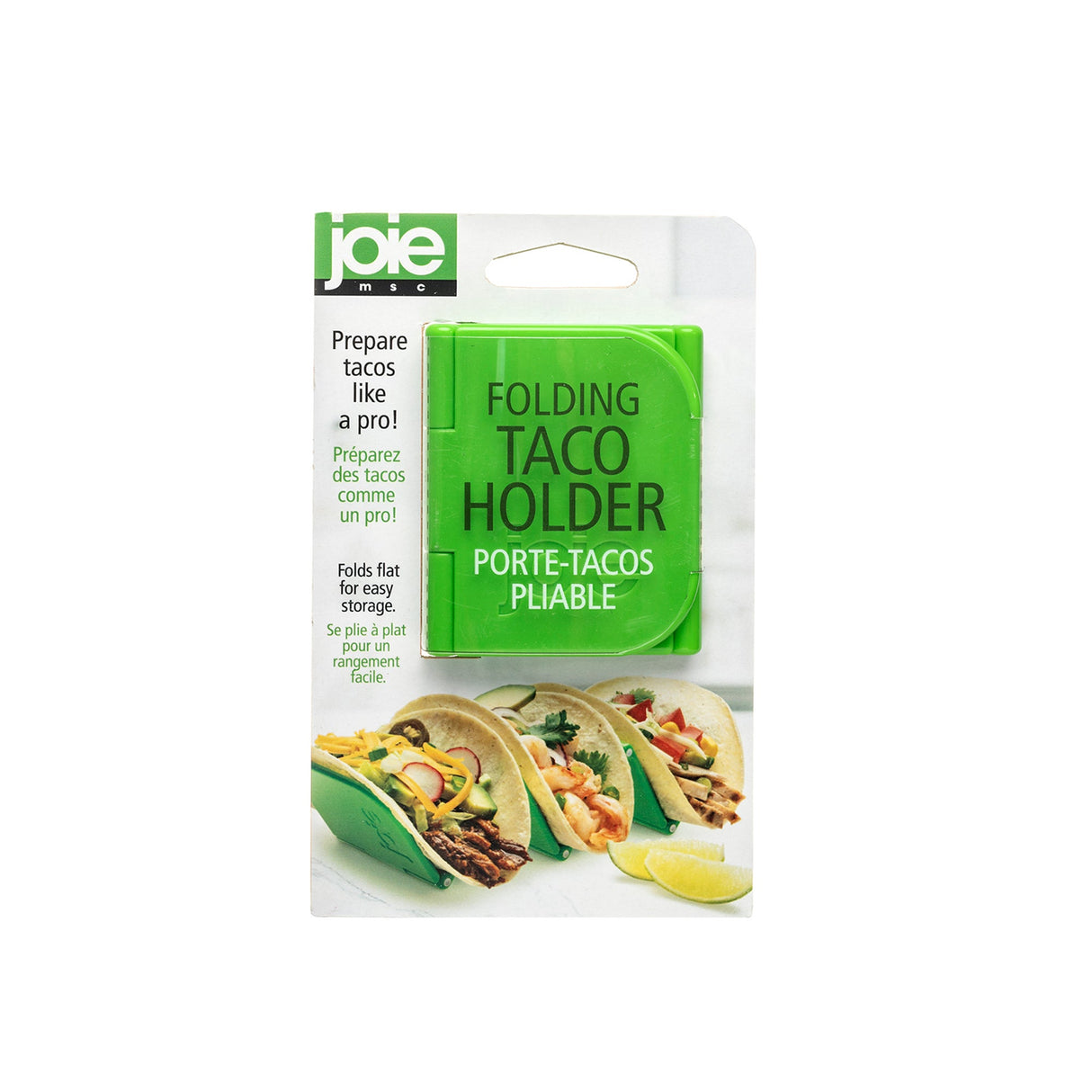 Holder, Taco, Folding, 3.94 x 1.07 x 6.34 Inch, Plastic & Stainless Steel,12 - 1 EACH