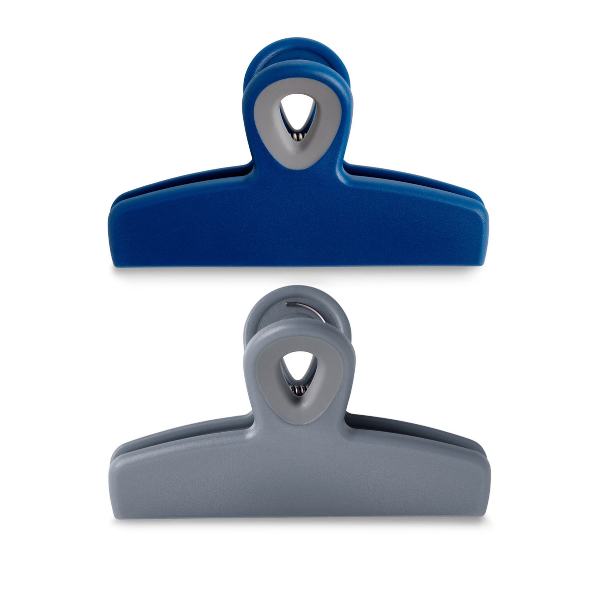 Clip Sets, Bag, 5.5 x 3.25 x 2.36 Inch, Navy & Grey, Plastic,6 - 2 COUNT