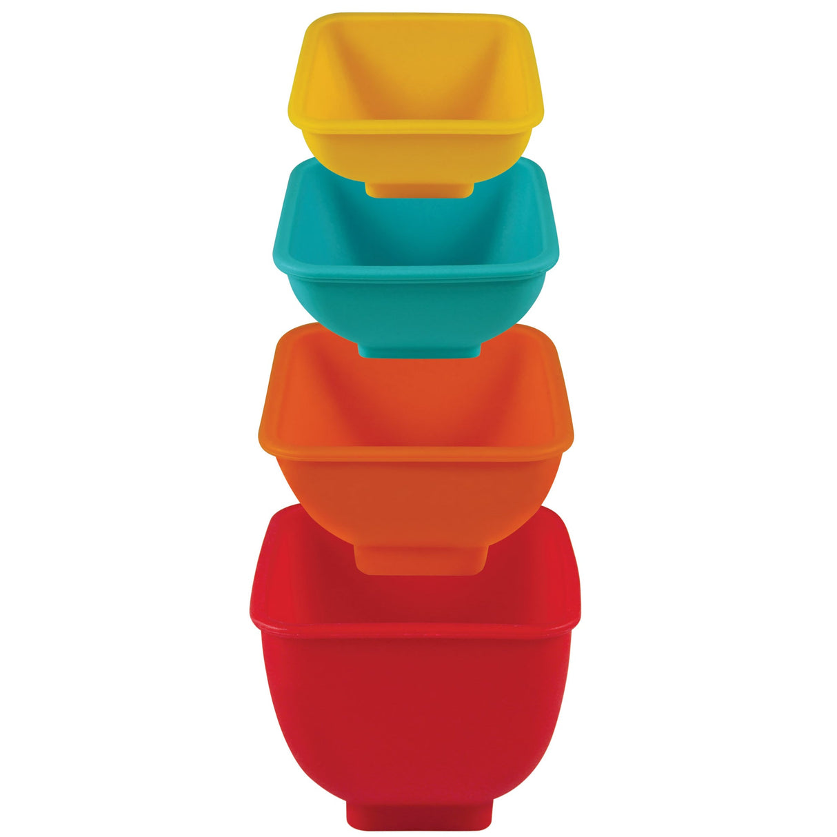 Measuring Cup Sets, Silicone, Multi-Color,6 - 4 COUNT