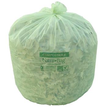 Can Liners, 64 Gallon, Natural, Compostable, 64 Gallon,6 - 10 COUNT