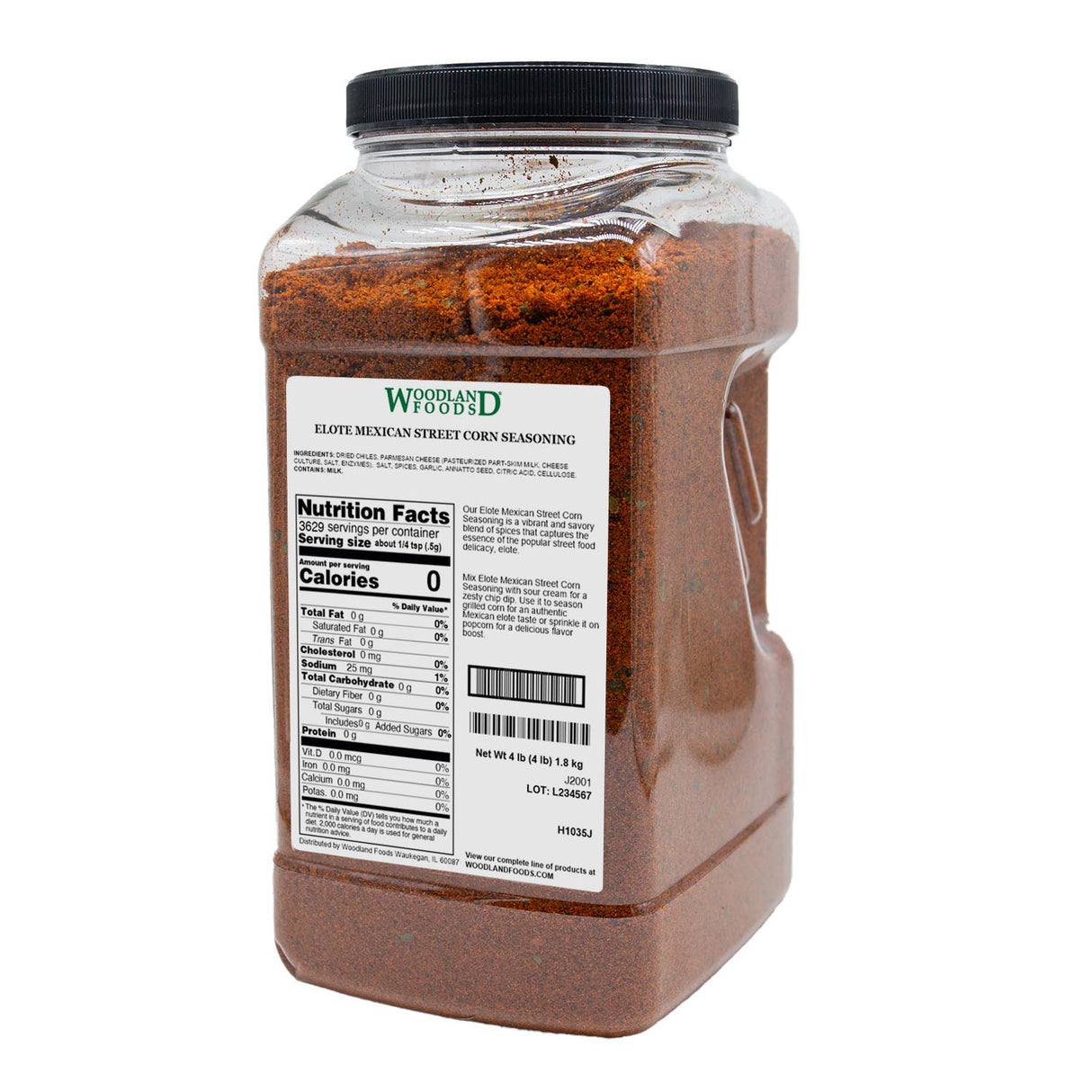 Seasoning, Mexican Street Corn, Elote,1 - 4 POUND