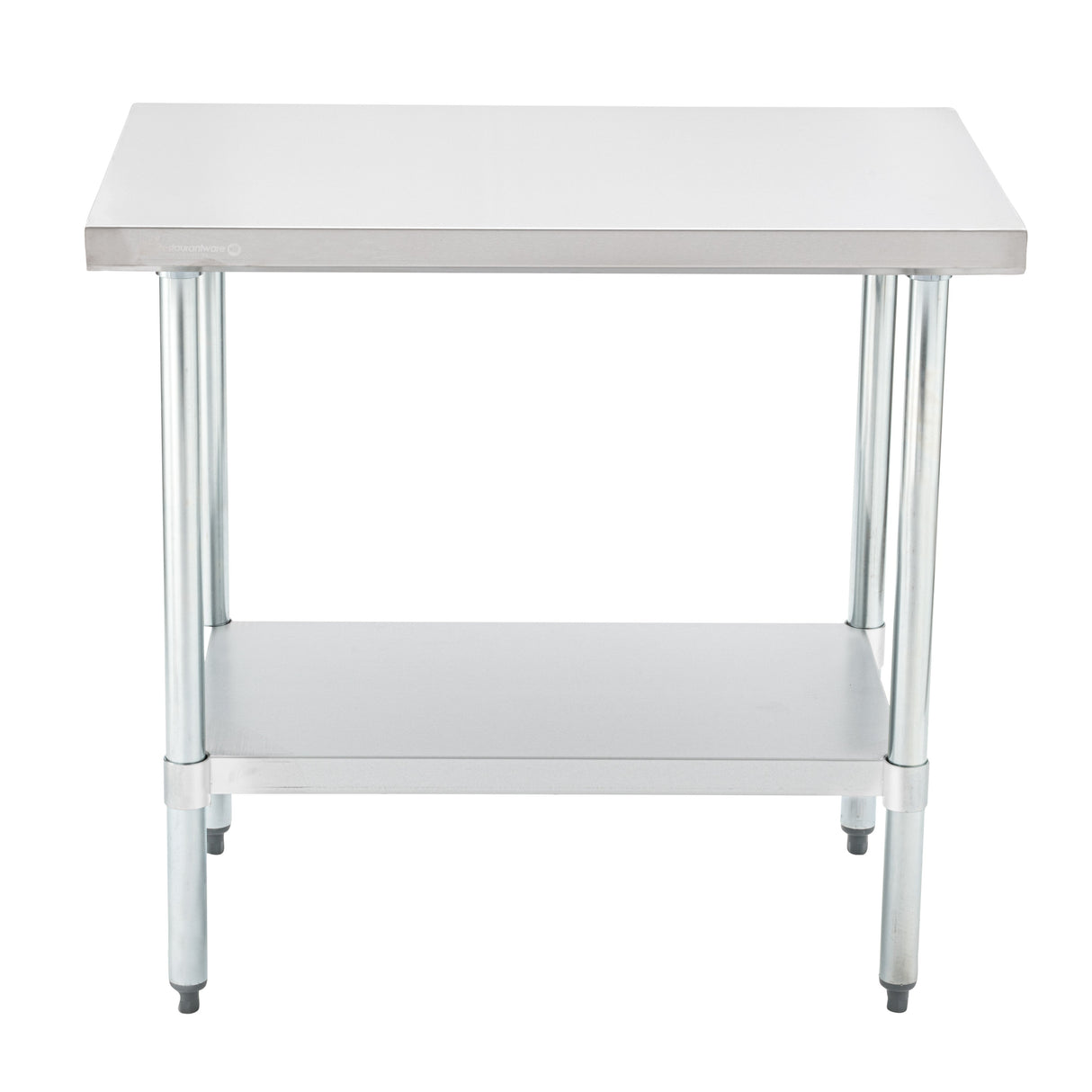 Table, Work, Kitchen Tek 24 x 36 Inch, Stainless Steel, Heavy Duty 18 Gauge, Galvanized Legs, Undershelf,1 - 1 EACH
