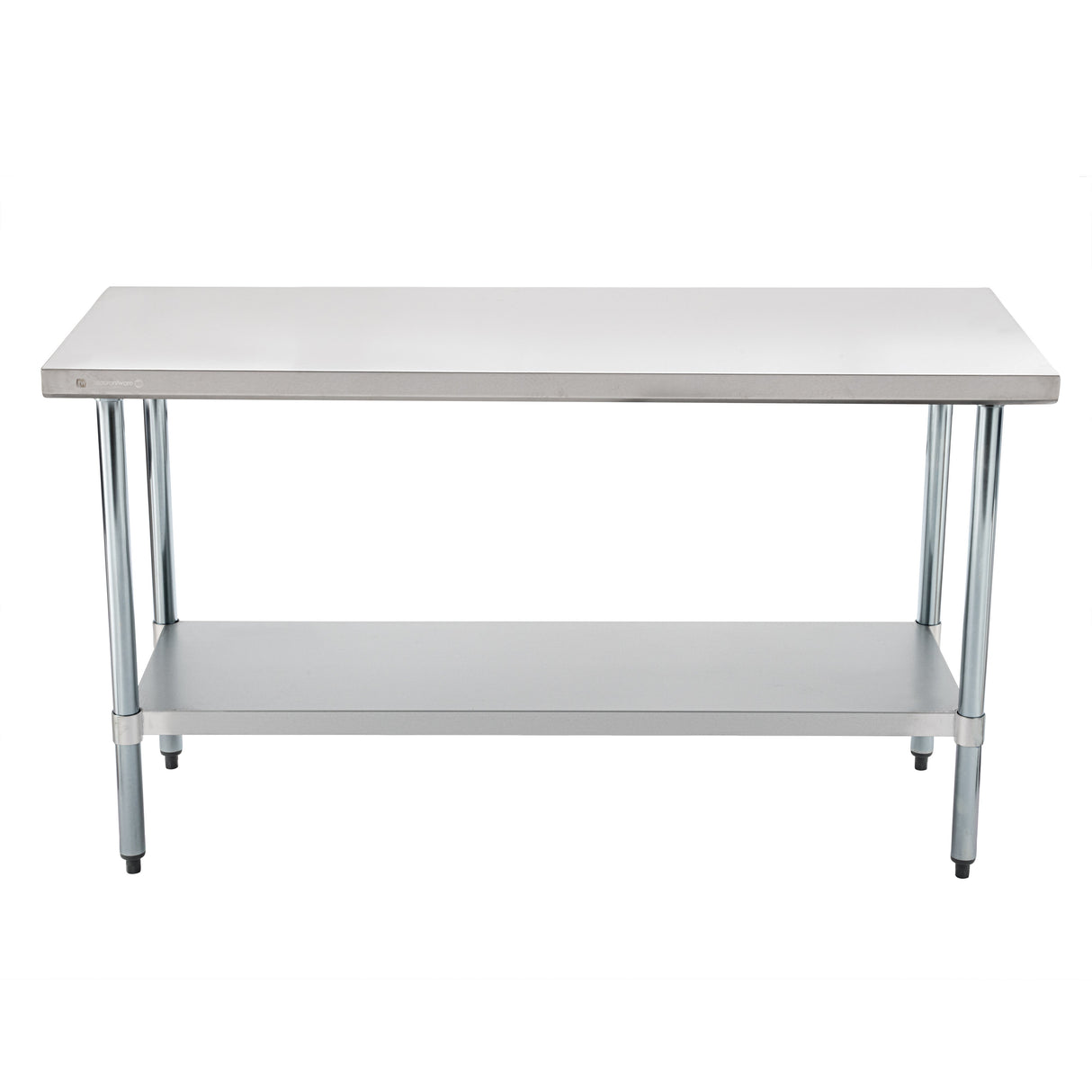 Table, Work, Kitchen Tek 24 x 60 Inch, Stainless Steel, Heavy Duty 18 Gauge, Galvanized Legs, Undershelf,1 - 1 EACH