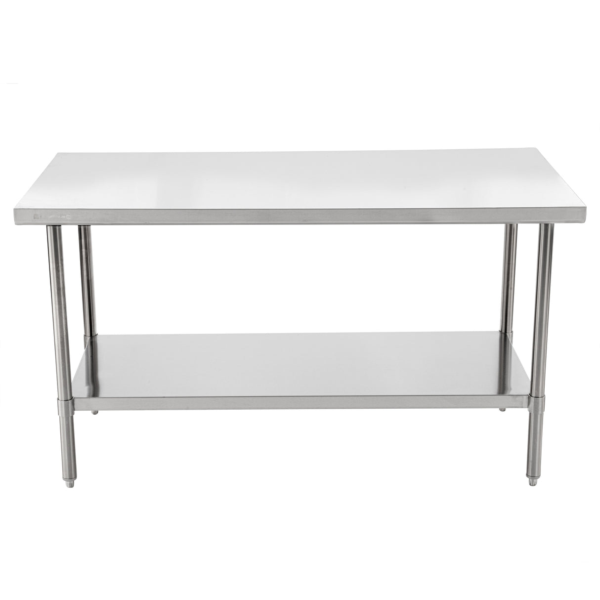 Table, Work, Kitchen Tek 30 x 60 Inch, Stainless Steel, Medium Duty 16 Gauge, Galvanized Legs, Undershelf,1 - 1 EACH