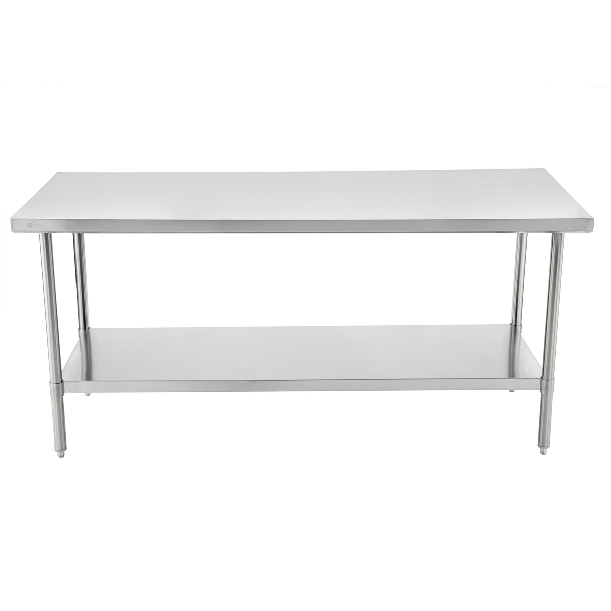 Table, Work, Kitchen Tek 30 x 72 Inch, Stainless Steel, Medium Duty 16 Gauge, Galvanized Legs, Undershelf,1 - 1 EACH