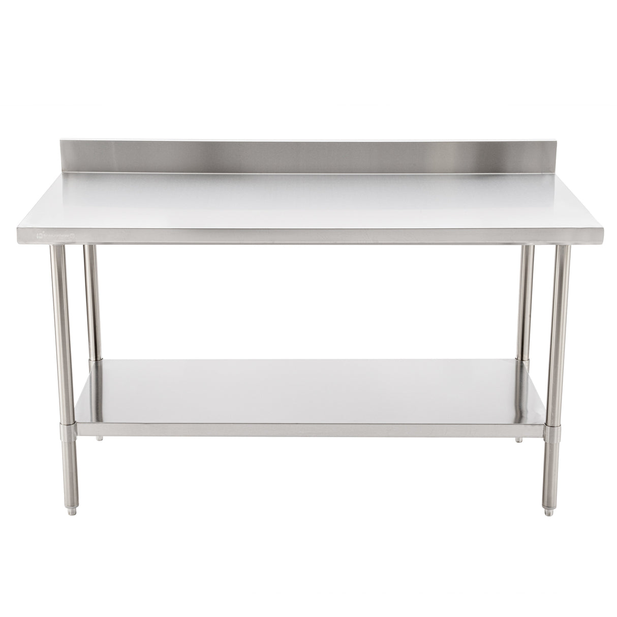 Table, Work, Kitchen Tek 30 x 60 Inch, Stainless Steel, Medium Duty 16 Gauge, 4 Inch Backsplash, Undershelf,1 - 1 EACH