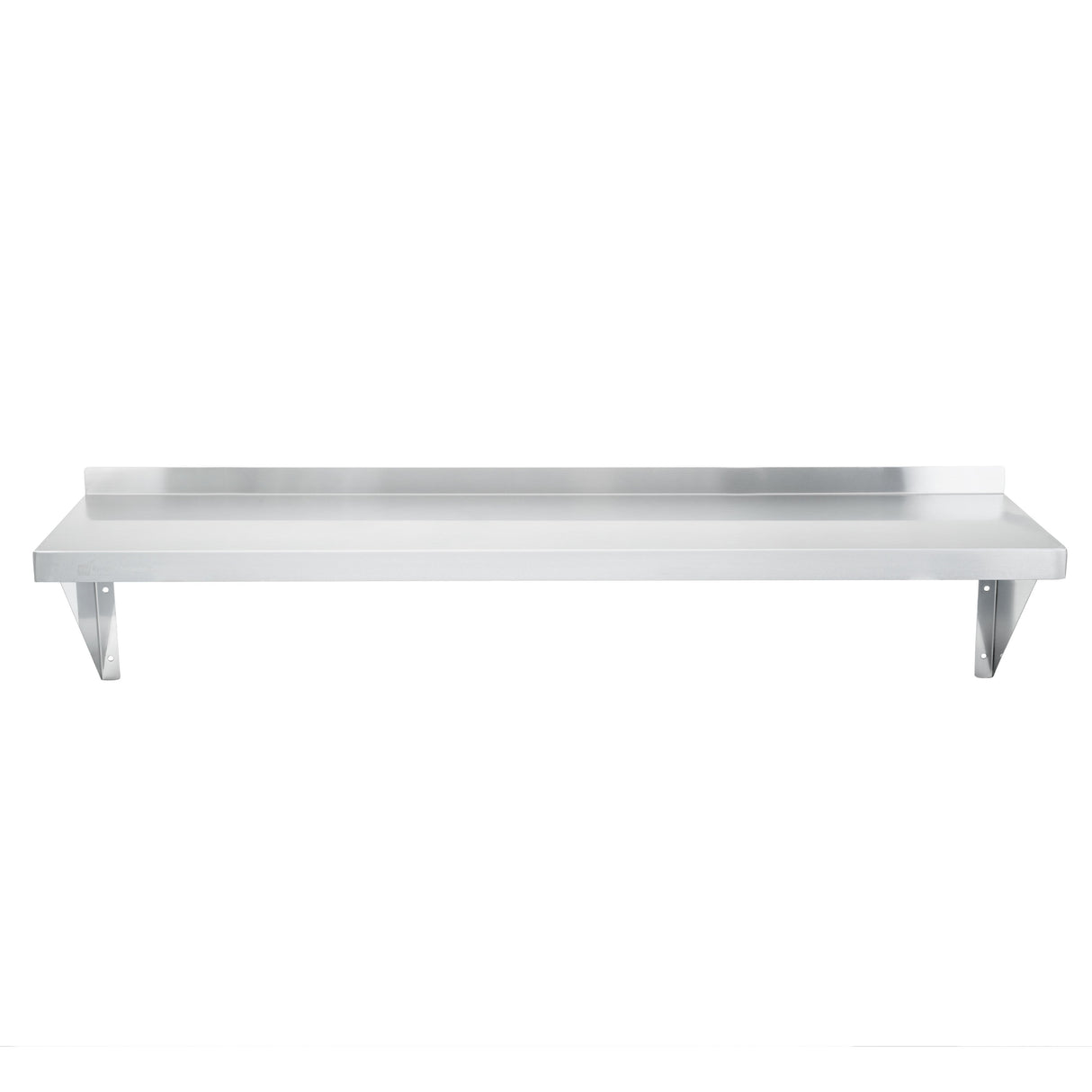 Shelf, Wall, 12 x 48 Inch, Solid, Medium Duty Stainless Steel,1 - 1 EACH