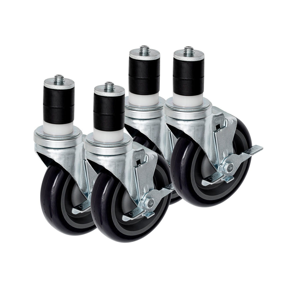 Casters, Swivel, 5 Inch, Heavy Duty, for Work Table/Equipment Stand,4 - 1 EACH