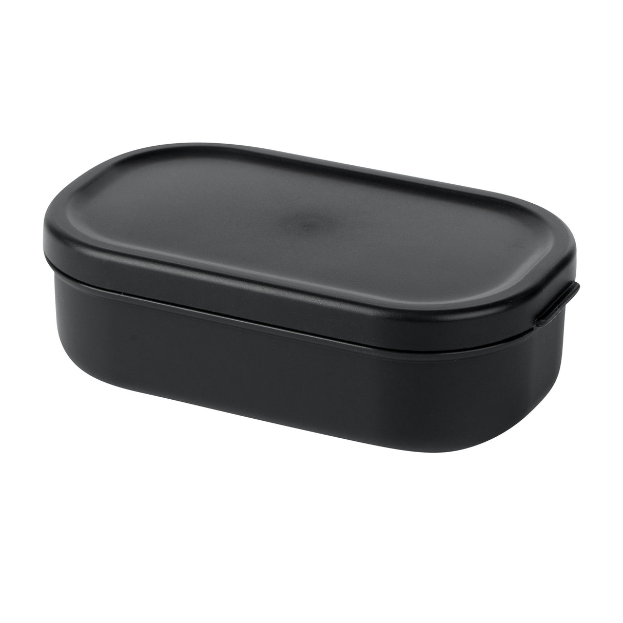 Containers, Buddha Box Snack & Sauce, Bento Tek 3 Ounce, Plastic, Black, 3.75 x 2.25 x 1.25 Inch, with Black Lid,4 - 1 EACH