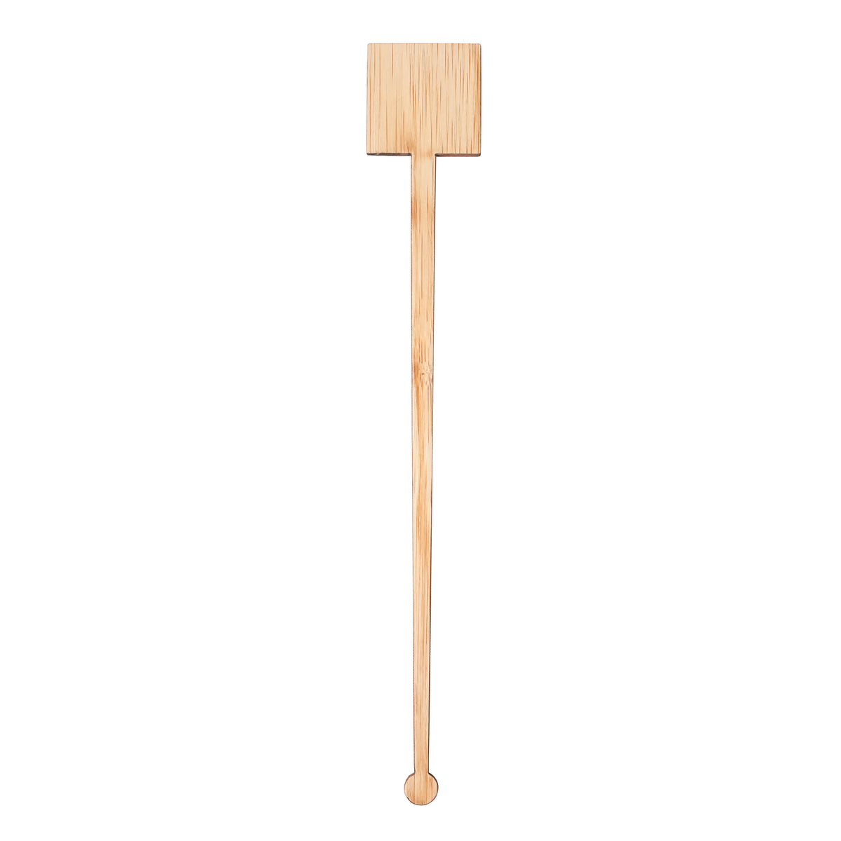 Stirrers, Square Top, 7 Inch, Bamboo, Natural, 1 Each,1000 - 1 COUNT