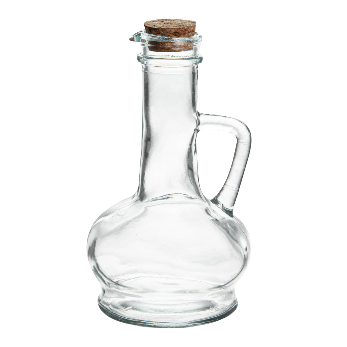 Bottle, Olive Oil, 8 Ounce, Glass, with Cork,1 - 1 EACH