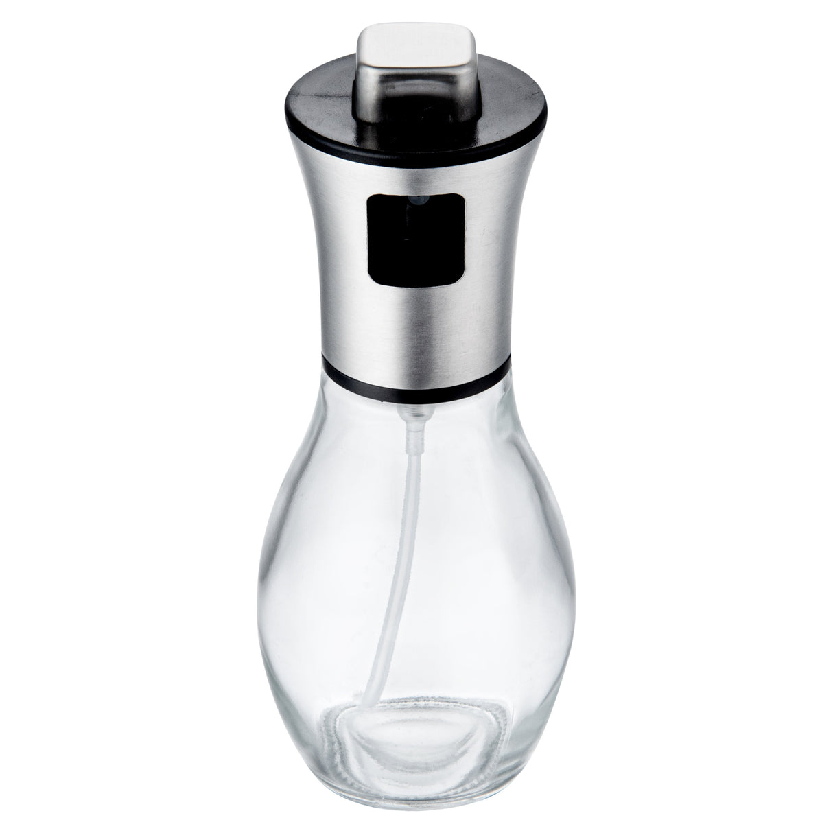 Mister, Oil, 7 Ounce, Glass, Clear, with Stainless Steel Sprayer,1 - 1 EACH
