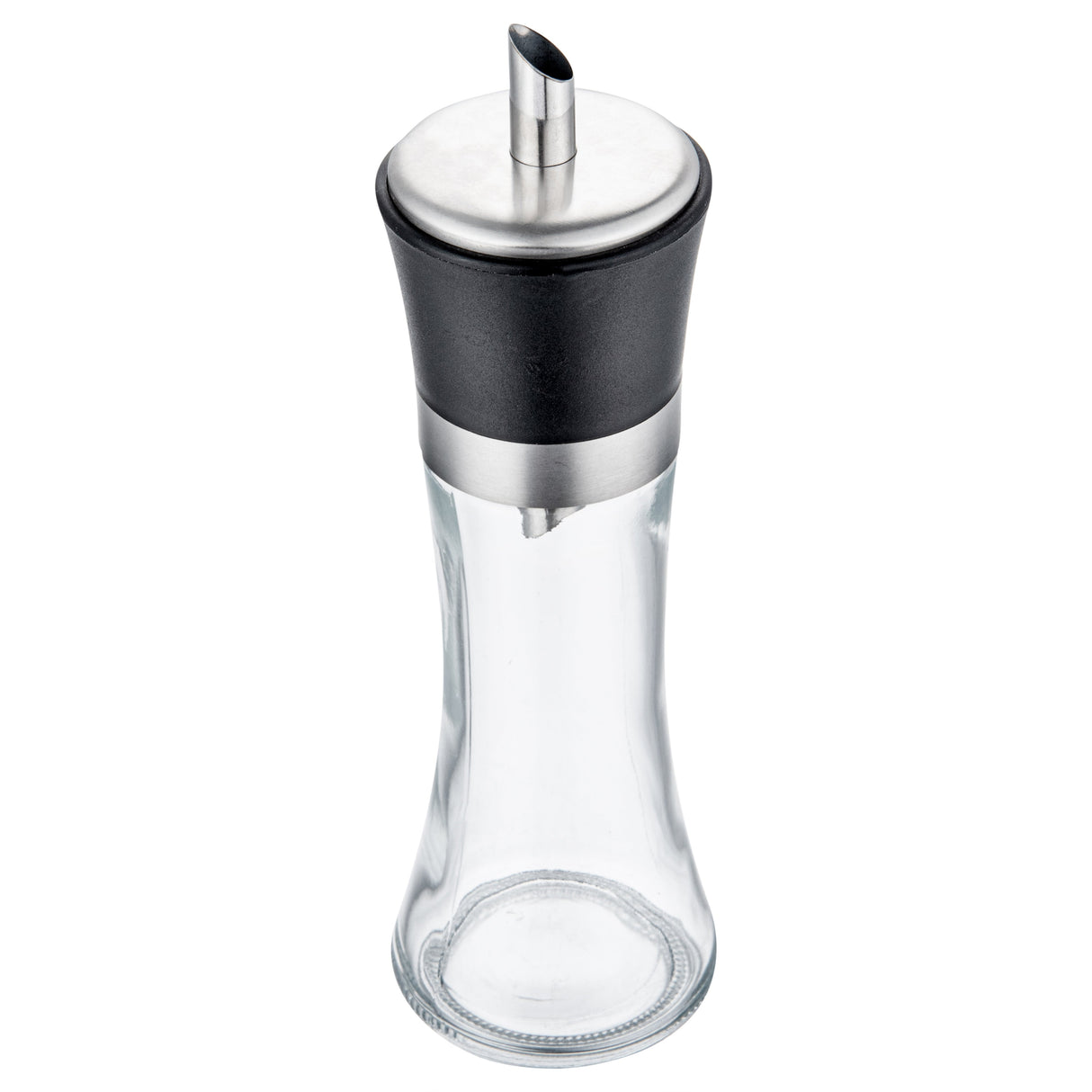 Pourer, Sugar, 6 Ounce, Vetri, Glass, with Black Spout Lid,1 - 1 EACH