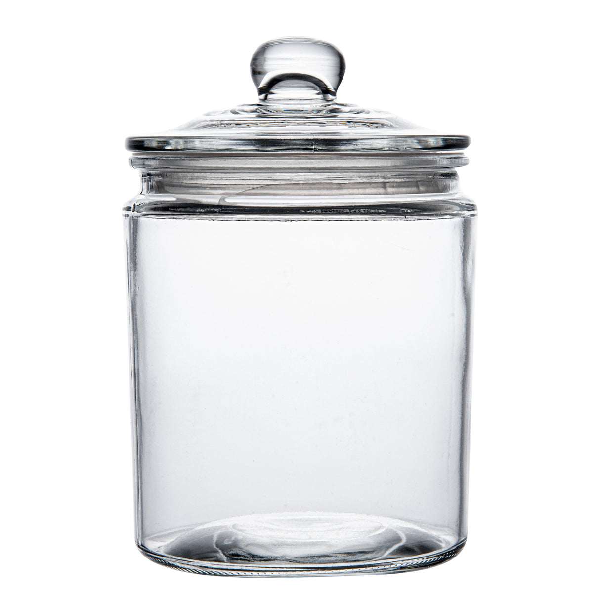 Jar, Storage, Vetri 0.5 Gallon, Glass, with Glass Lid, 6 x 6 x 8.25 Inch,1 - 1 EACH