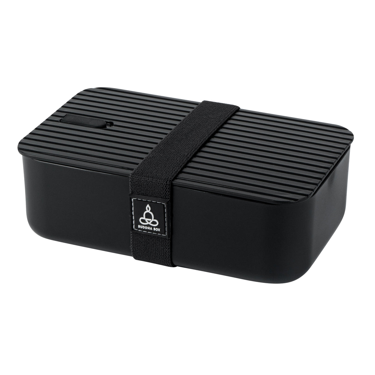 Container, Buddha Box Lunch, Bento Tek 34 Ounce, Plastic, Black, 7.5 x 4.75 x 2.5 Inch, with Black Lid,1 - 1 EACH
