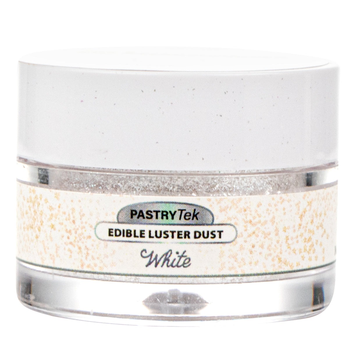 Dusting Powder, Edible, Pastry Tek Luster Dust, White,1 - 1 EACH